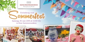 Sommerfest in der Seniorenresidenz Philosophenweg